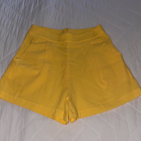 Solid Lapel Collar Button Front Blazer And Shorts Set - Picture 6 of 6